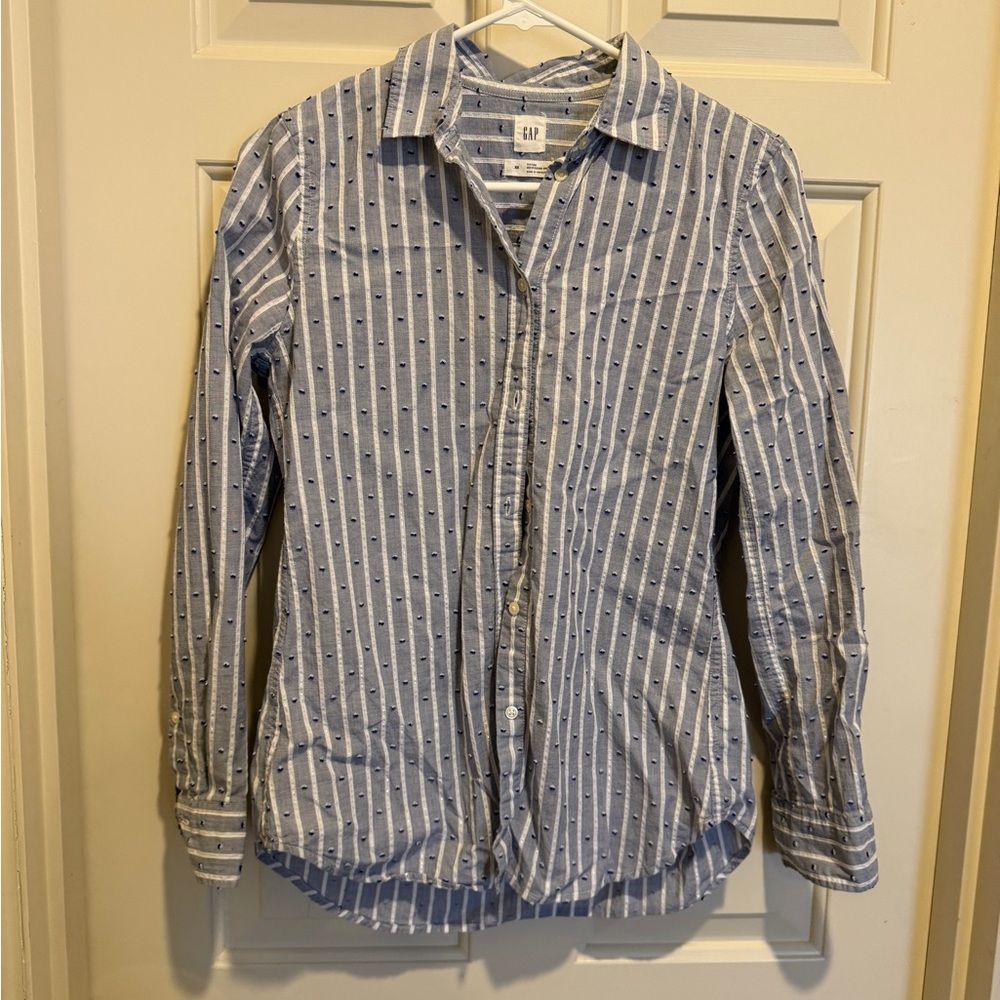GAP polka dot cotton shirt